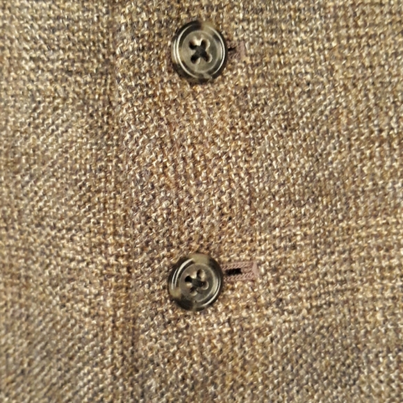 FREEMANS SPORTING CLUB Brown Tweed Mens Sz XL Vest - Picture 3 of 7